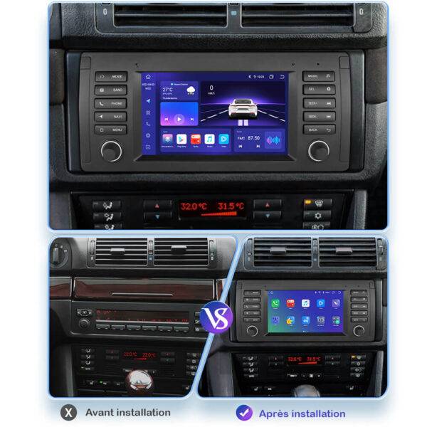 Autoradio Android 13 Pour Alfa Romeo 159 (2004-2011) - 7" écran Tactile, CarPlay/Android Auto Sans Fil, 2Go RAM + 64Go, Caméra De Recul AHD, Compatible Canbus