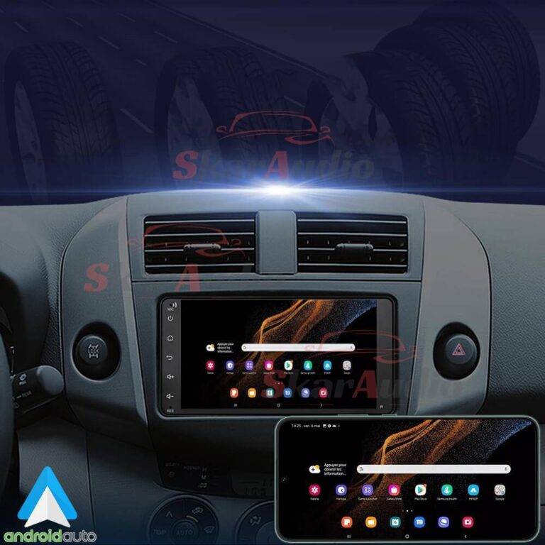 SXAUTO ¦8G 256G¦ Android 14 IPS Autoradio Voor Toyota RAV4 (2013-2018) - Draadloze CarPlay/Android Auto - LED Camera MIC - 10.1 Inch 2 Din - DAB Stuurwiel Fast-boot 360-CAM WIFI AHD DSP Bluetooth