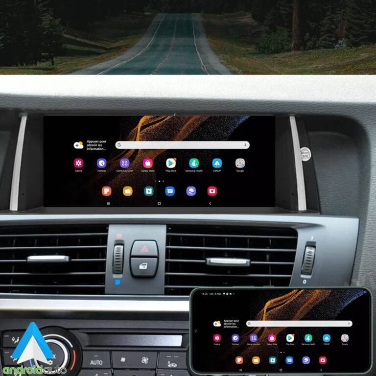 Autoradio BMW X3 Android Auto - Car Play - Skar Audio